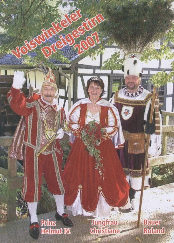 Das Voiswinkeler Dreigestirn 2007